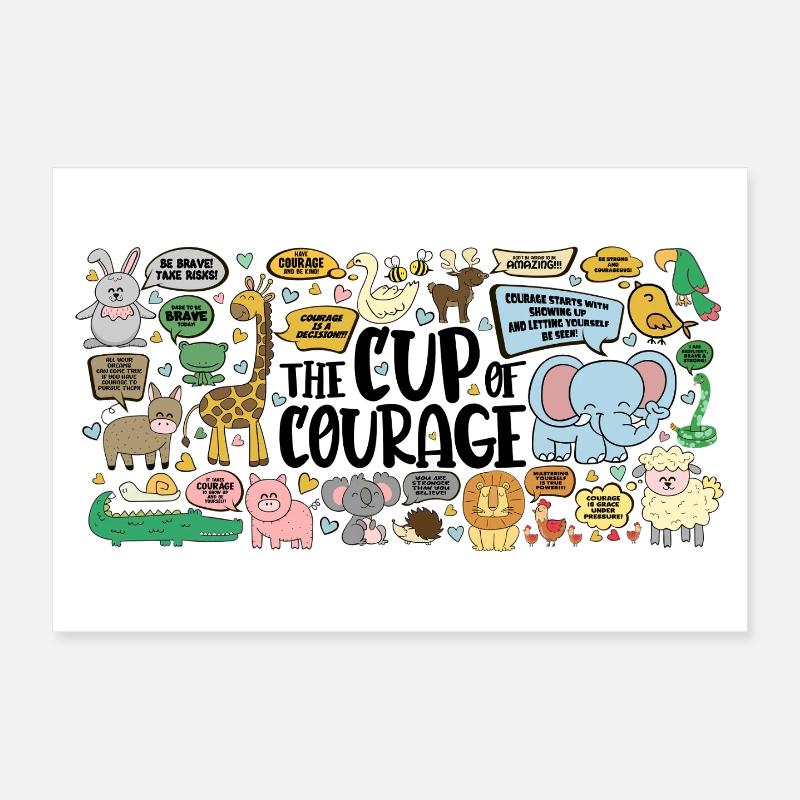 Cup Poster 12" x 8" (30x20 cm)