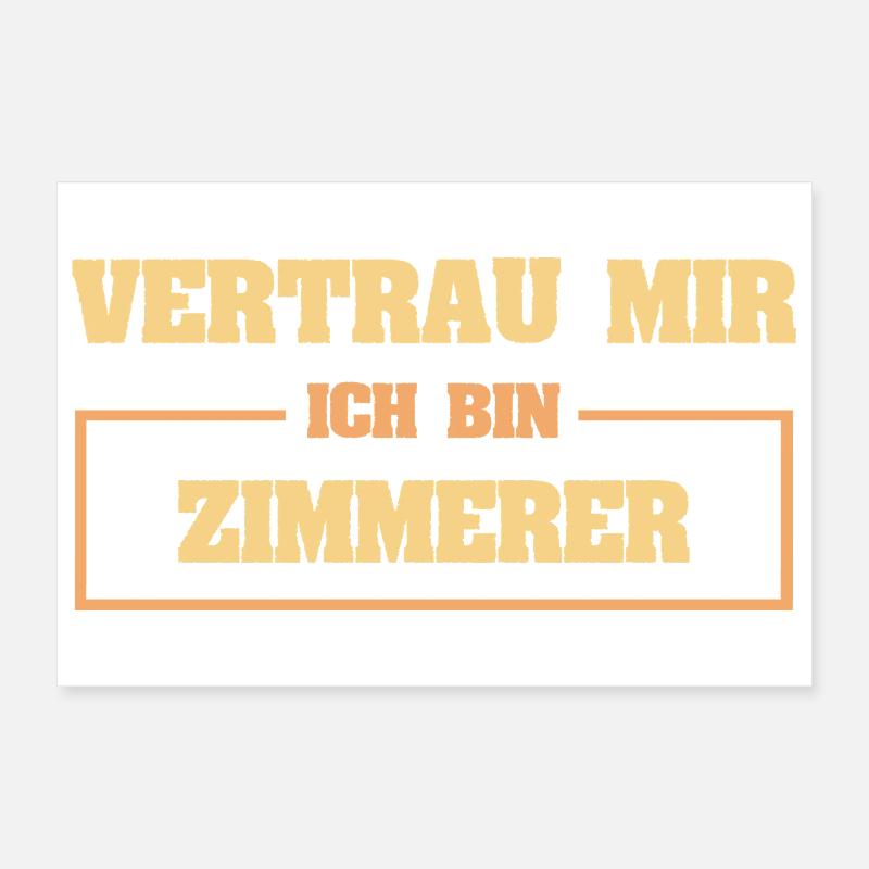 Zimmerer Poster 30x20 cm