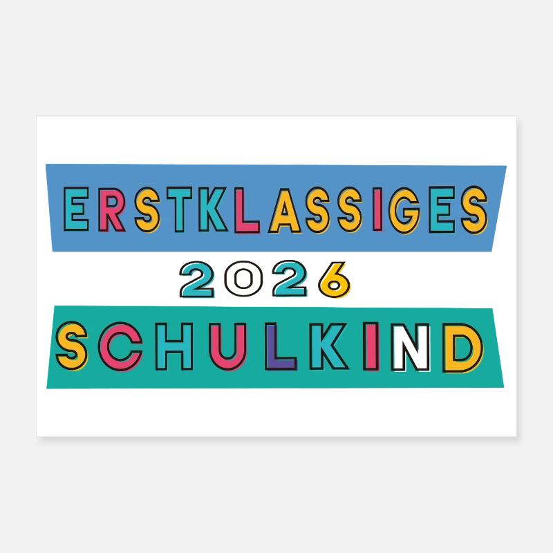 Élève de première classe 2026 Poster 30 x 20 cm