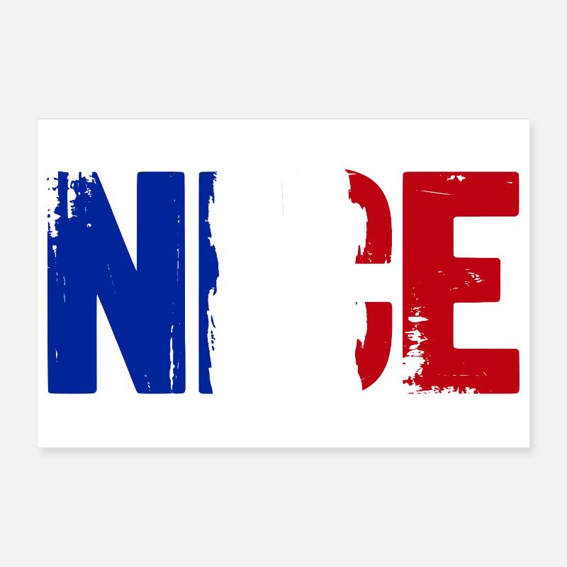 Nice Frankreich Nizza Poster 30x20 cm
