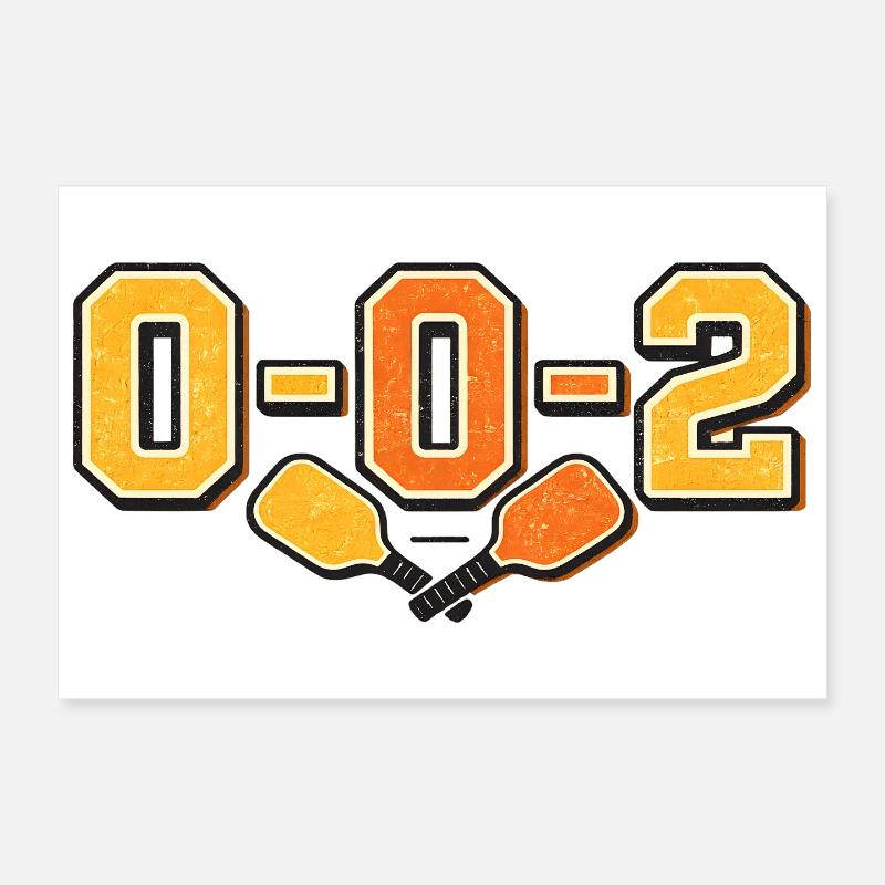 0-0-2 Rivalry Emblem Poster 12" x 8" (30x20 cm)