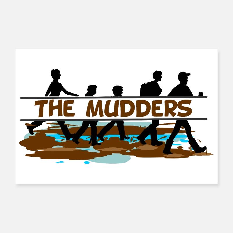 Les Mudders – L’Aventure des Wadden Poster 30 x 20 cm