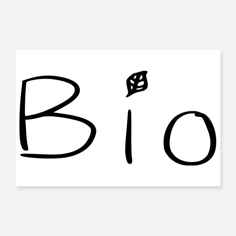 Bio Poster 30x20 cm