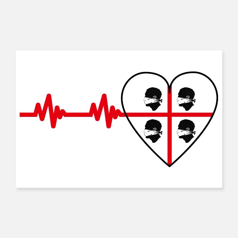 4 Mori Masked Pulse Poster 12" x 8" (30x20 cm)