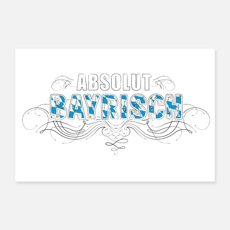 ABSOLUMENT BAVAROIS - TOP DESIGN Poster 30 x 20 cm