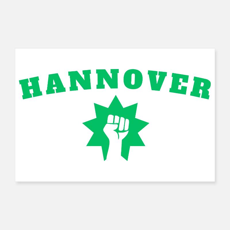 Hanover Poster 12" x 8" (30x20 cm)