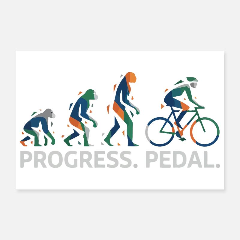 Entwicklung des Progress-Pedals Poster 30x20 cm
