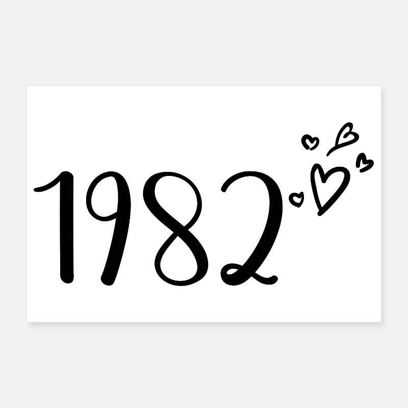 1982 Poster 30 x 20 cm
