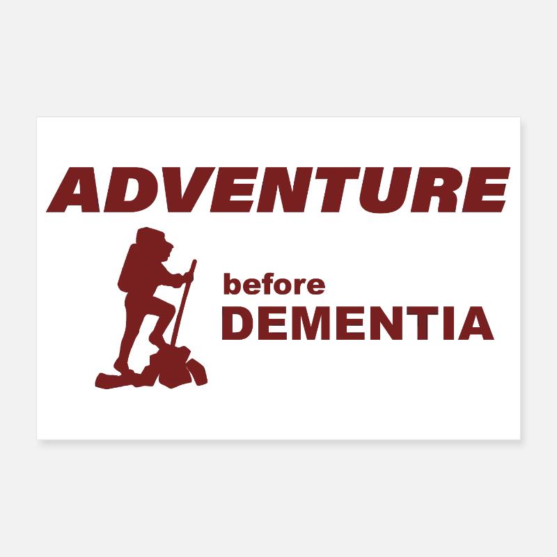 CLIMBING ADVENTURE Poster 12" x 8" (30x20 cm)