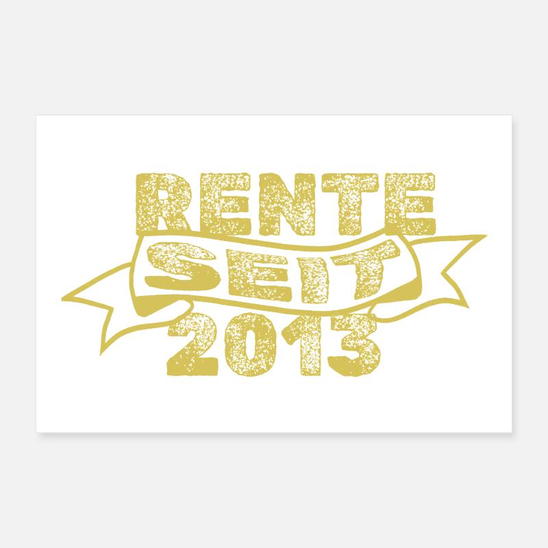 Retraités 2013 Poster 30 x 20 cm