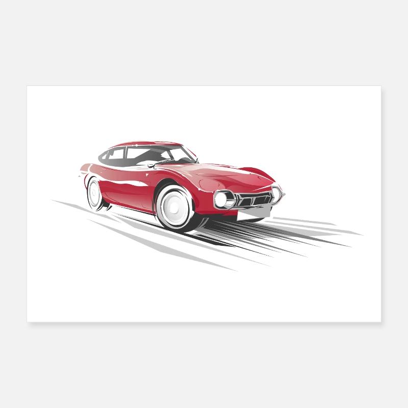 2000GT Poster 30 x 20 cm