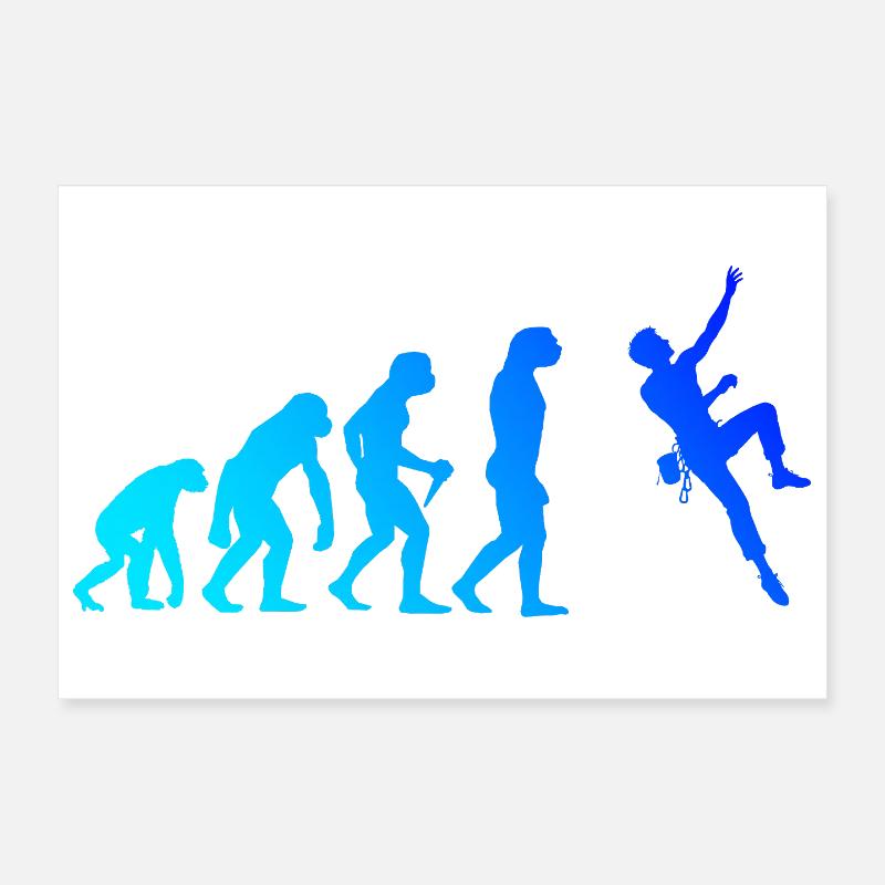 Idée cadeau pour un bouldereur avec escalade Poster 30 x 20 cm