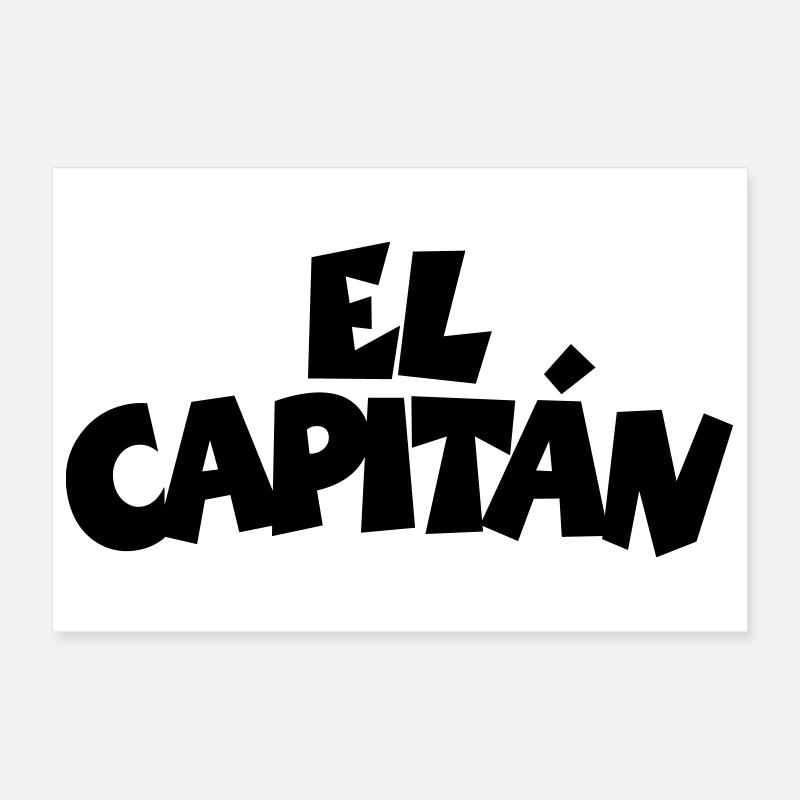 El Capitán Poster 12" x 8" (30x20 cm)
