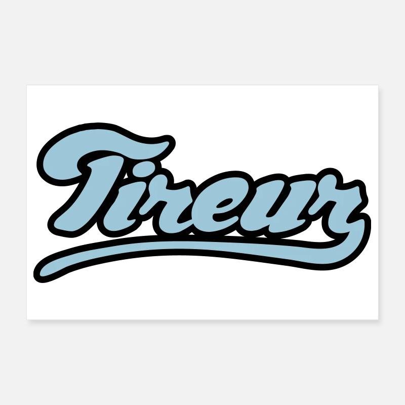 Tireur pétanque flex Poster 30 x 20 cm