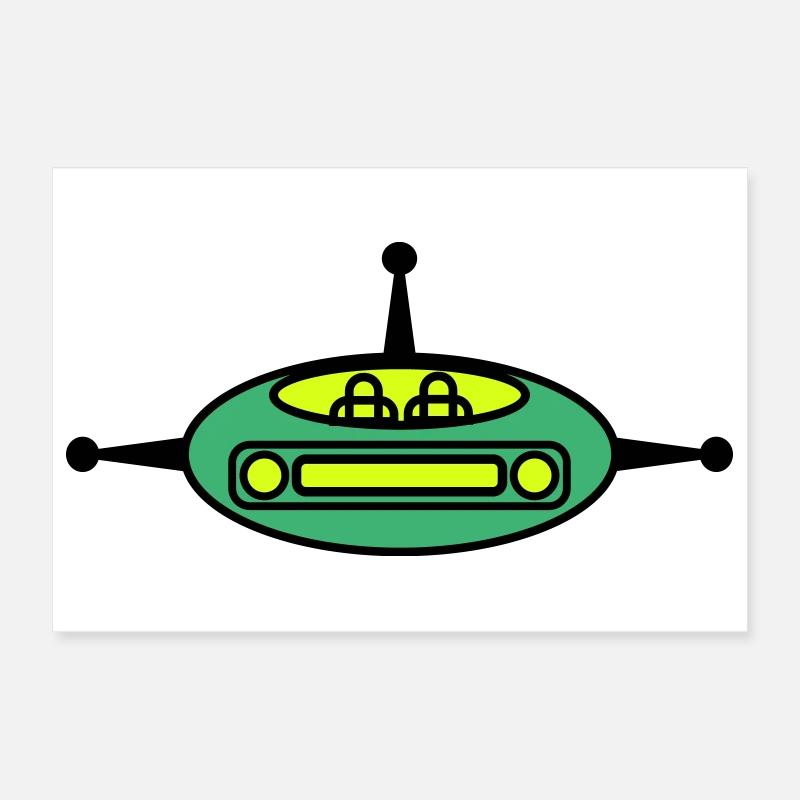 Raumgleiter Poster 30x20 cm