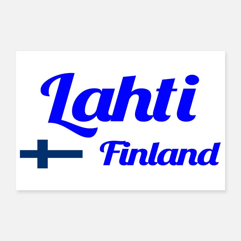 Lahti, Finlande - Imprimés élégants Poster 30 x 20 cm