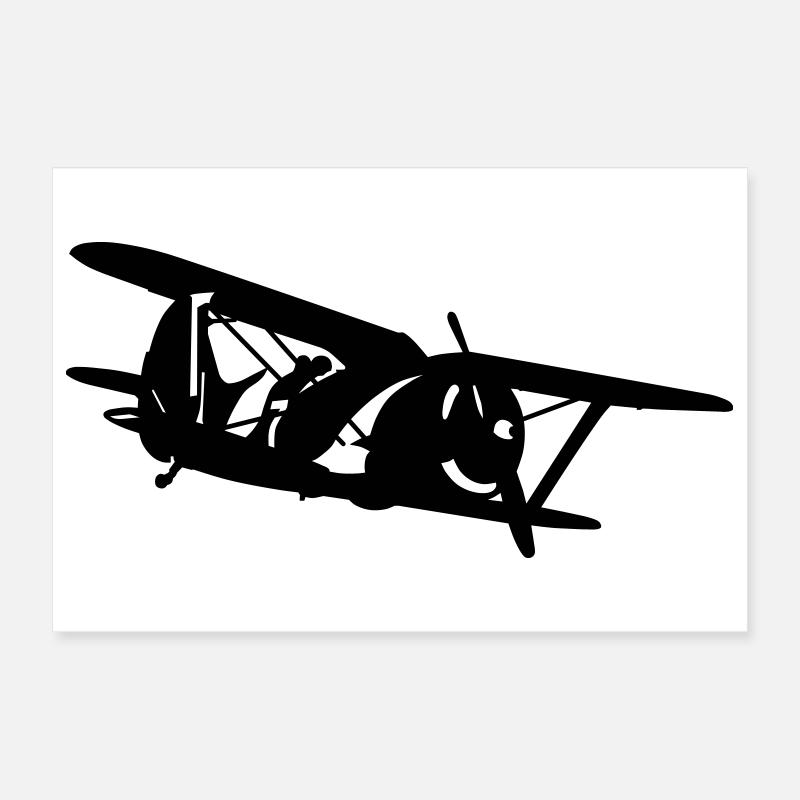 Biplan i-153 Poster 30 x 20 cm