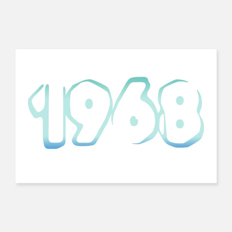 1968 Poster 30 x 20 cm