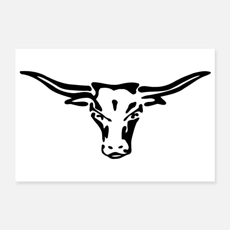 texas longhorn exit-shirt Poster 30x20 cm