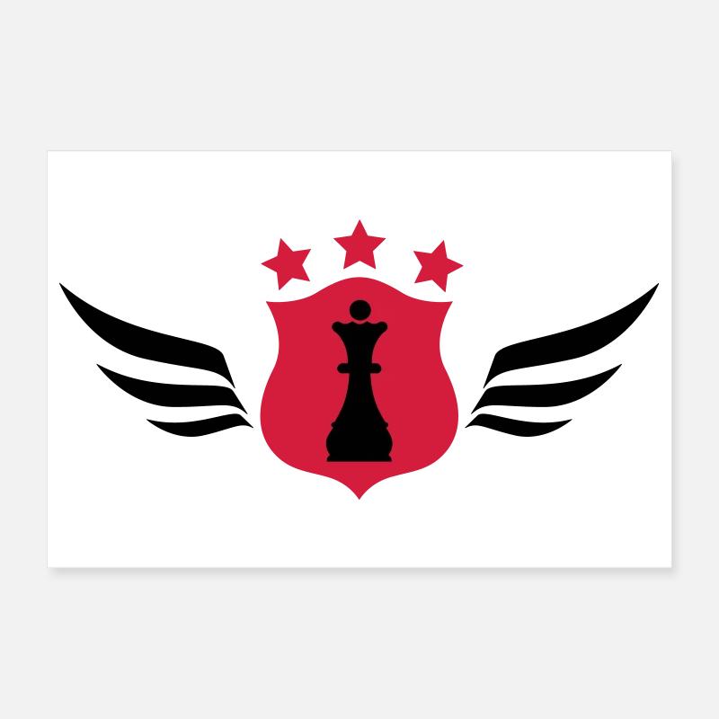 Chess / Geek / Game / Player / Schach / Echecs Poster 12" x 8" (30x20 cm)