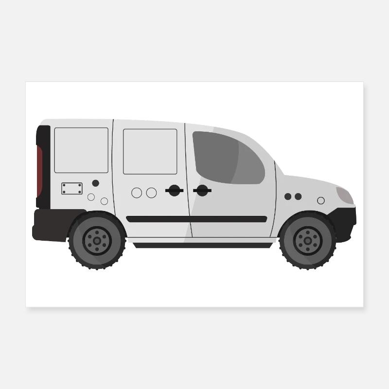 Fourgon Poster 30 x 20 cm