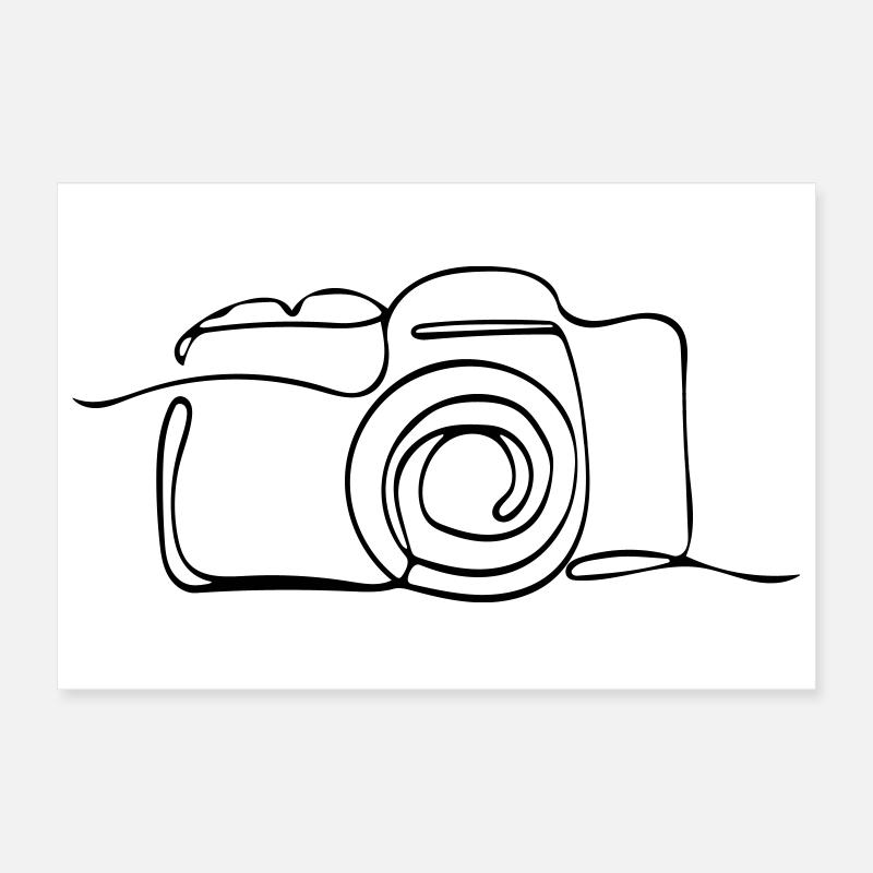 Kamera Poster 30x20 cm