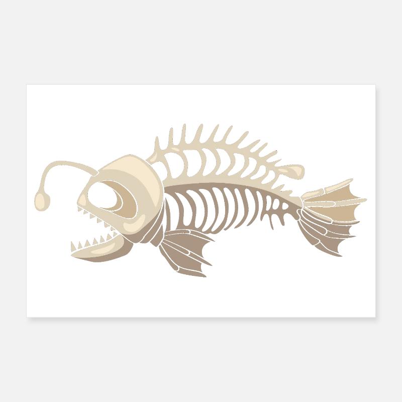 Poisson-grenouille Poster 30 x 20 cm