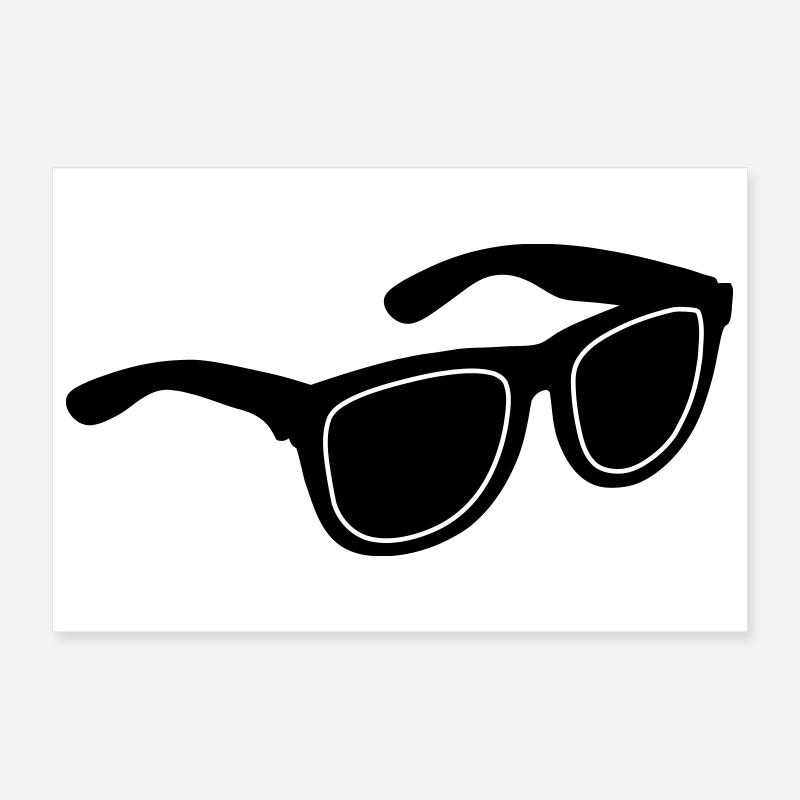 Sunglasses Poster 12" x 8" (30x20 cm)