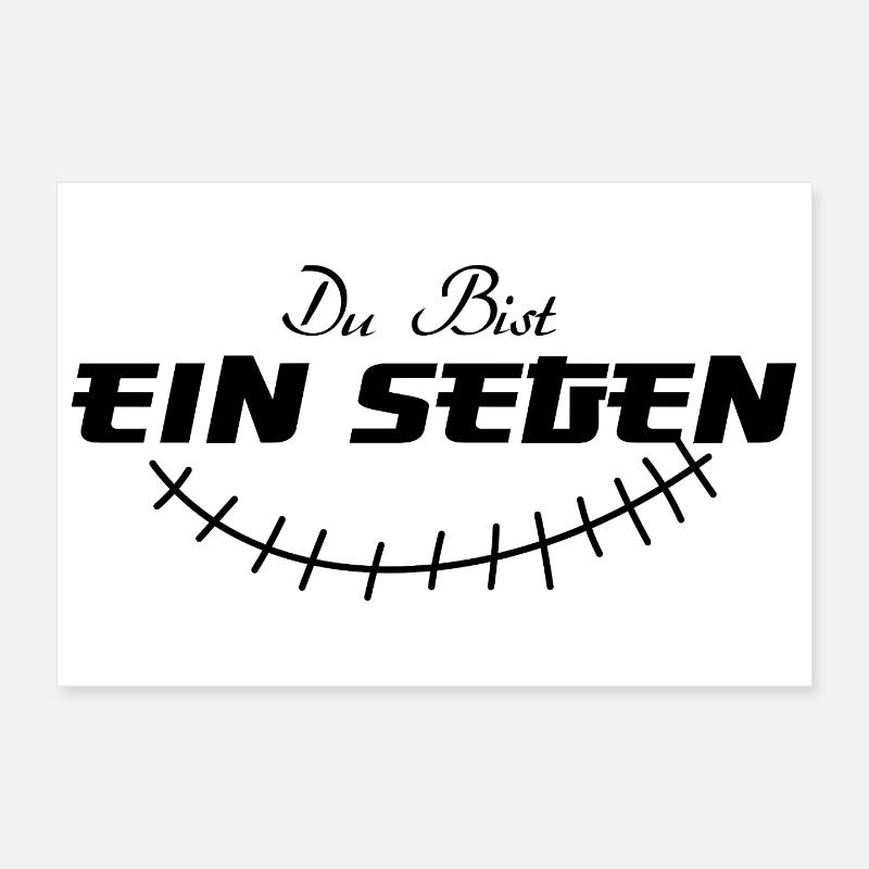 SEGEN – Spirituelles Statement Mode Poster 30x20 cm