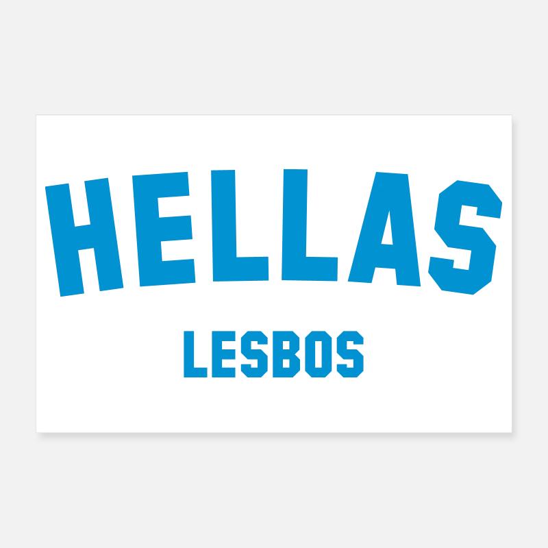 LESVOS Grèce Grèce Poster 30 x 20 cm