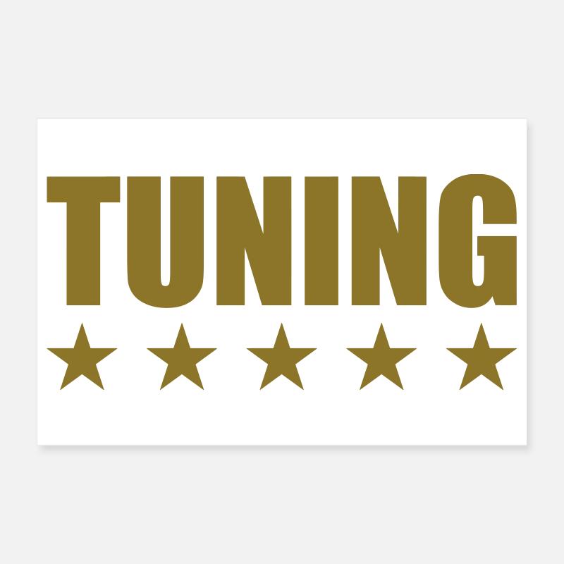 Tuning Poster 30 x 20 cm