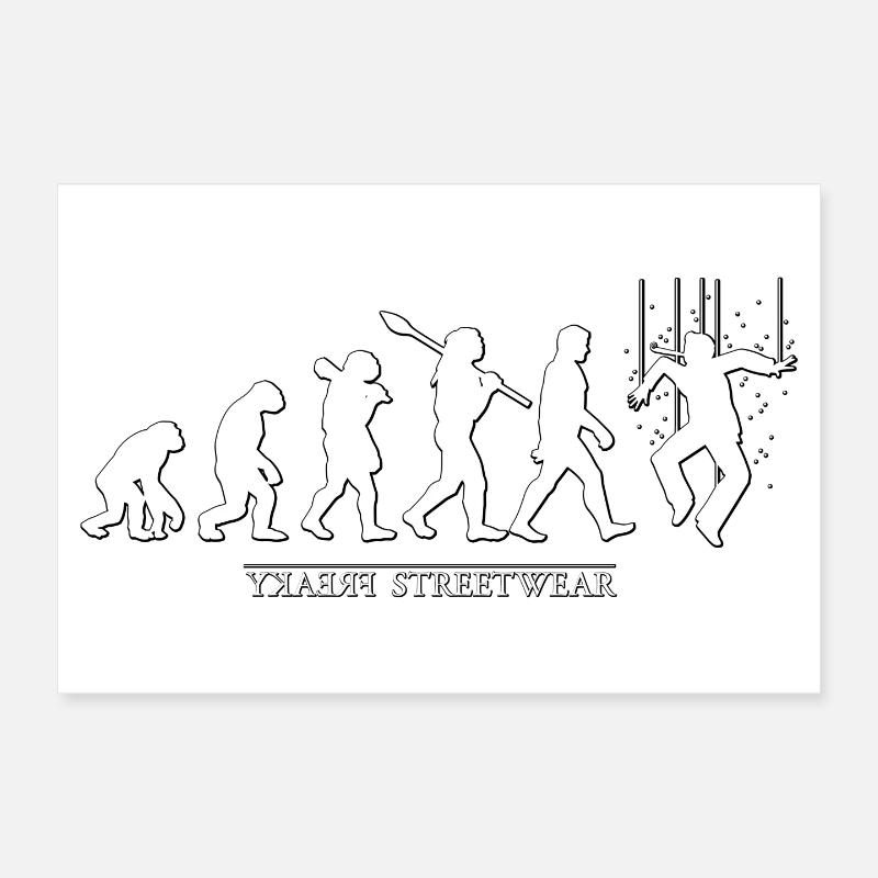 Evolution Poster 30x20 cm