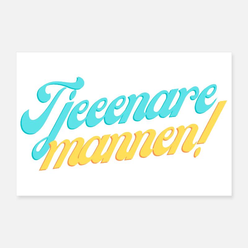 Servant Man - Ove Sundberg Poster 12" x 8" (30x20 cm)