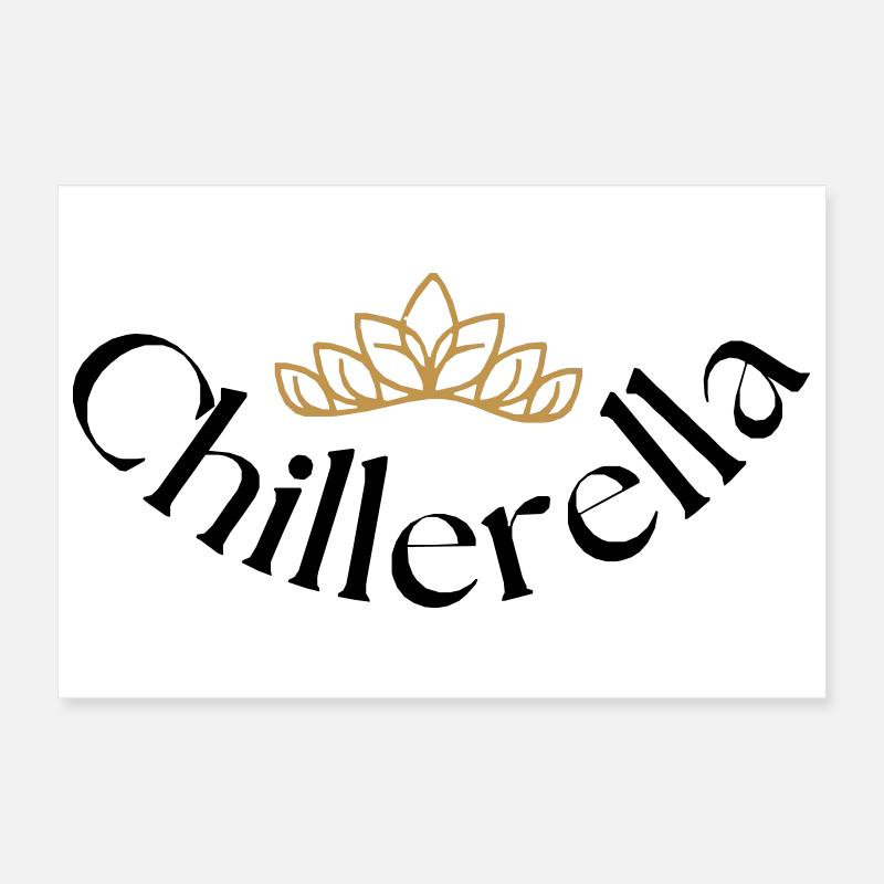 Chillerella - Poster 30x20 cm - Weiß