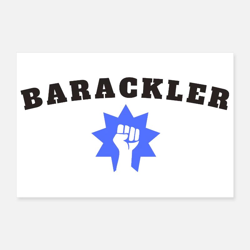 Barackler Poster 30 x 20 cm