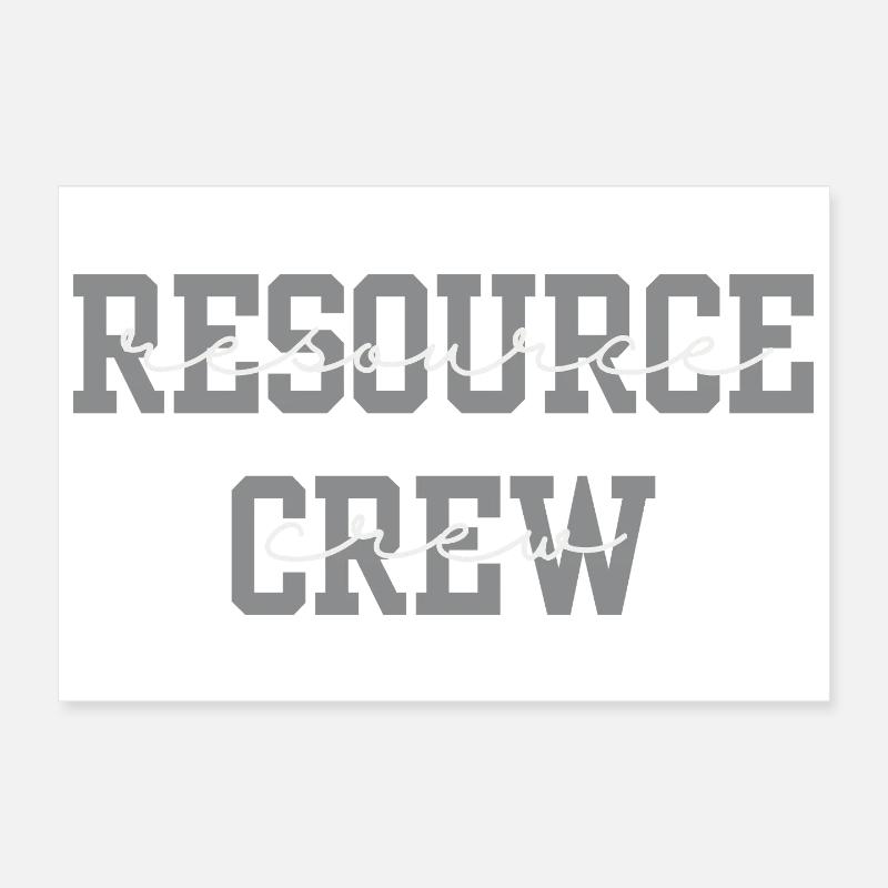 Enseignant en éducation spécialisée de l’équipe de ressources Poster 30 x 20 cm