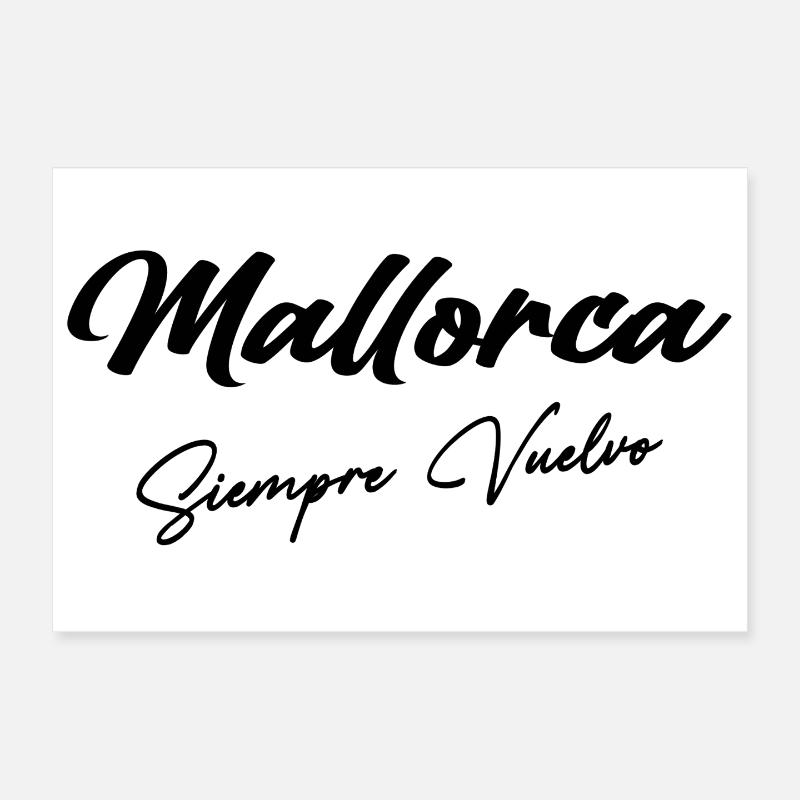 Mallorca Poster 30x20 cm