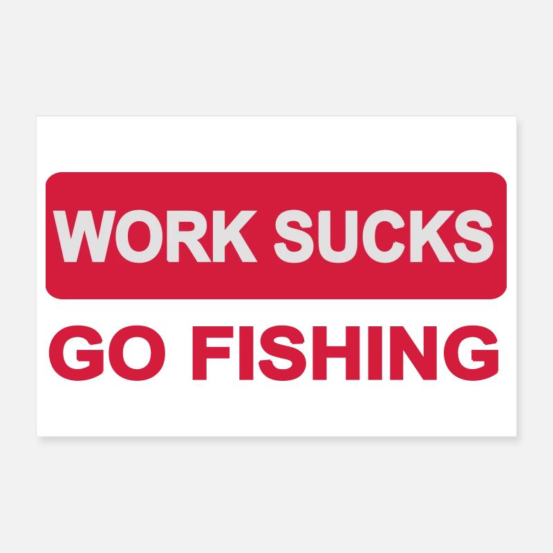 angling Poster 12" x 8" (30x20 cm)