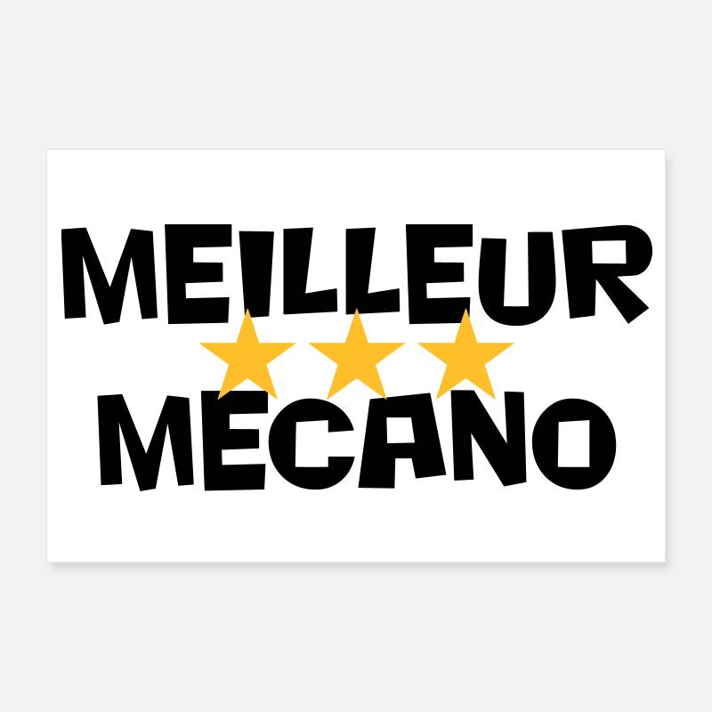 Beste Mecano Poster 30x20 cm