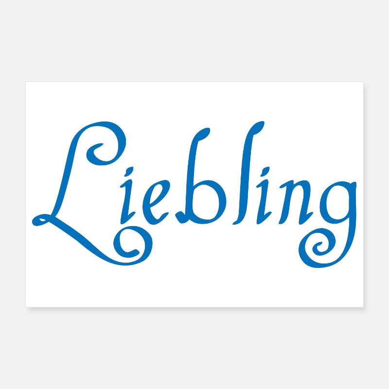 Liebling Poster 30x20 cm