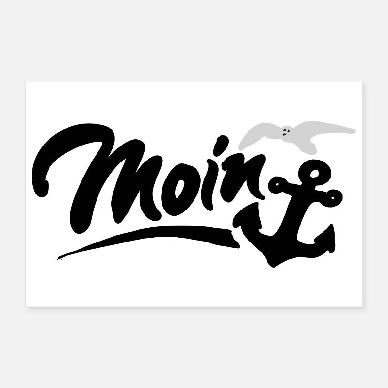Moin Poster 30x20 cm