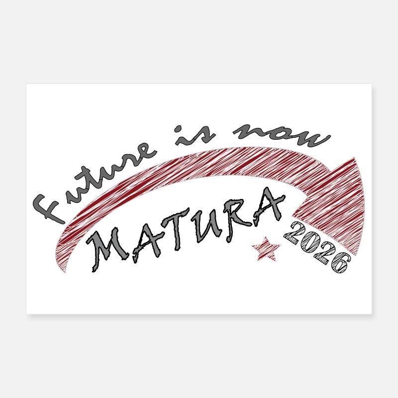 Avenir maintenant – Matura 2026 Poster 30 x 20 cm