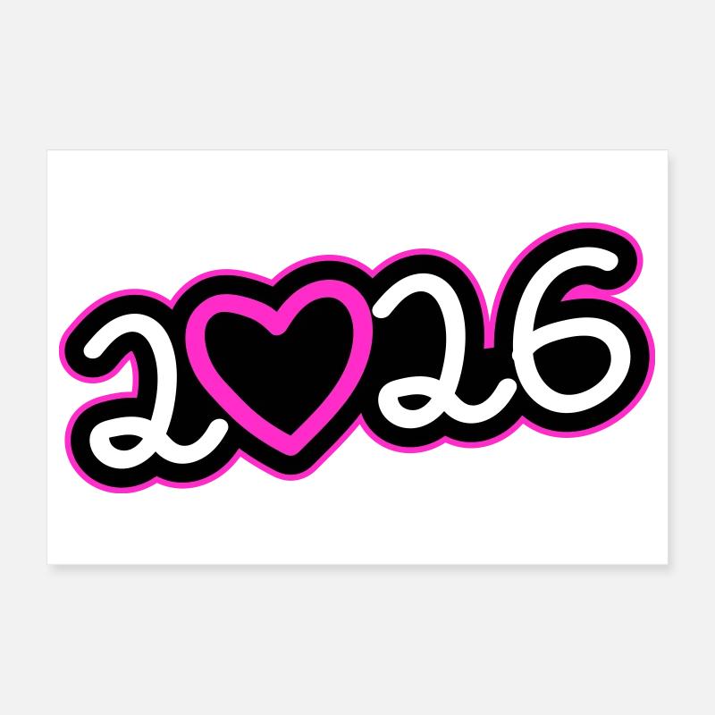 Cœur 2026 Poster 30 x 20 cm