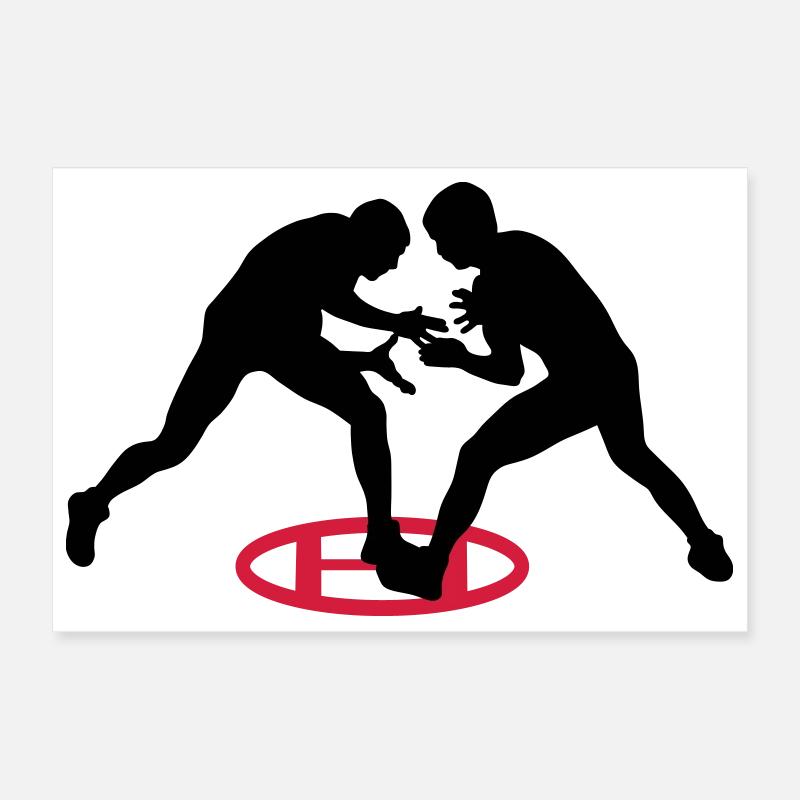 lutte gréco-romaine Poster 30 x 20 cm