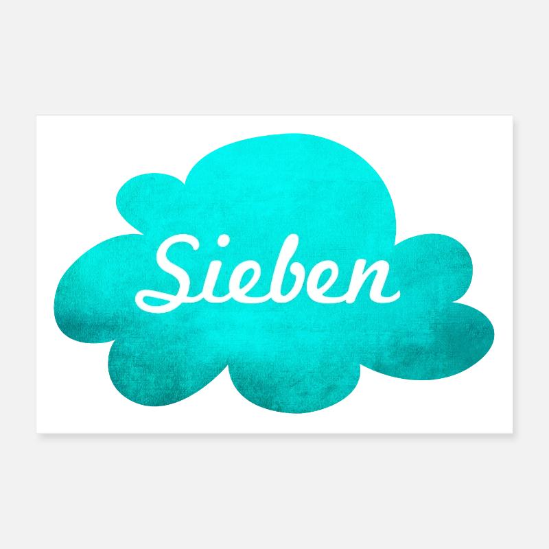 Cloud Nine Structure Sky Cool Quotes Luck Poster 12" x 8" (30x20 cm)