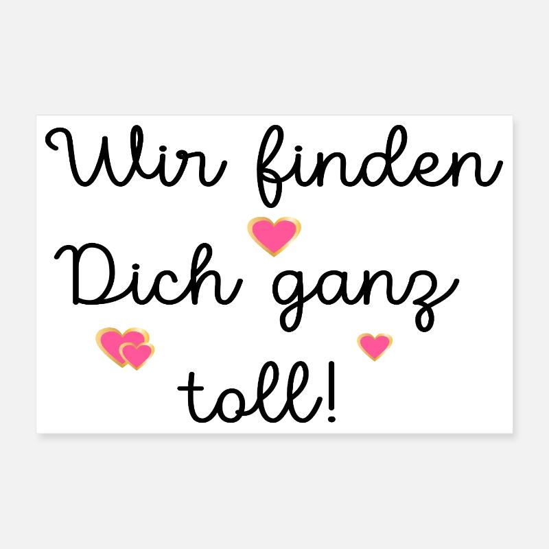 ÉLOGES COMPLIMENTS AMOUR Poster 30 x 20 cm