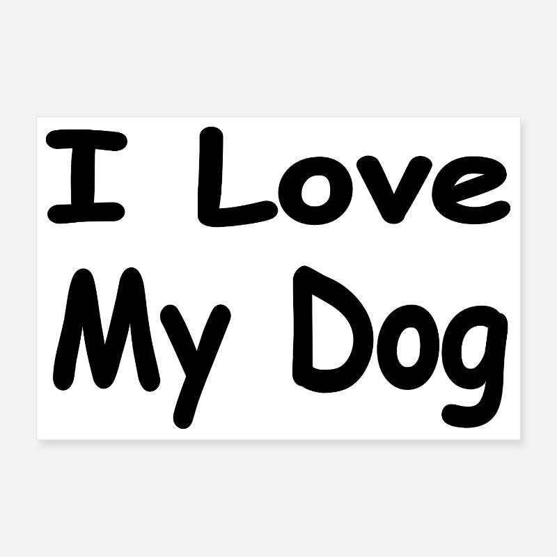 Hunde Poster 30x20 cm