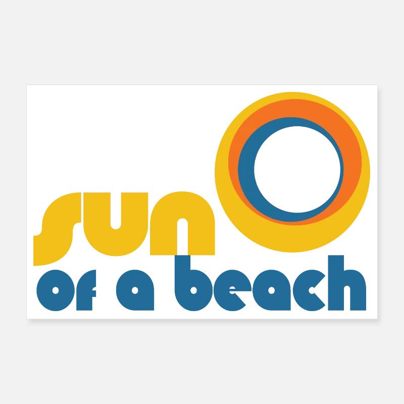 Sun of a Beach Poster 30 x 20 cm