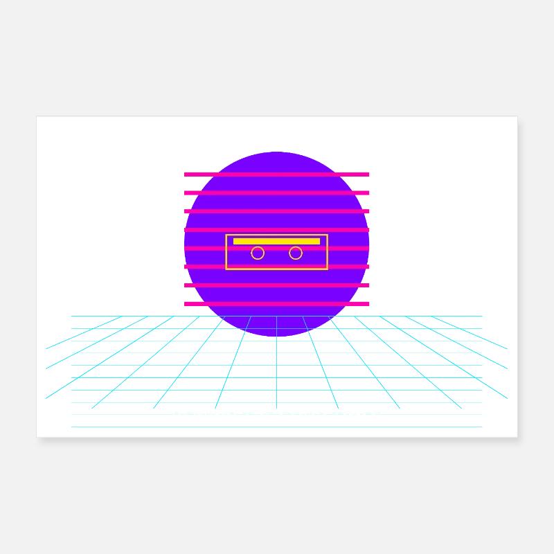 nostalgia_90s_tshirt_design Poster 30 x 20 cm