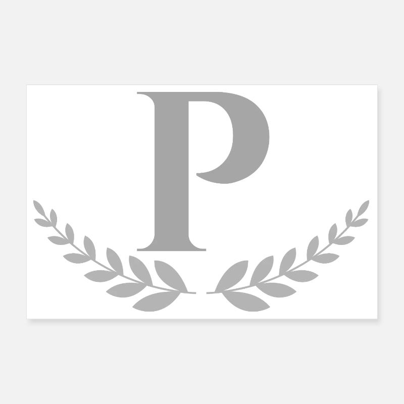 P Poster 30x20 cm